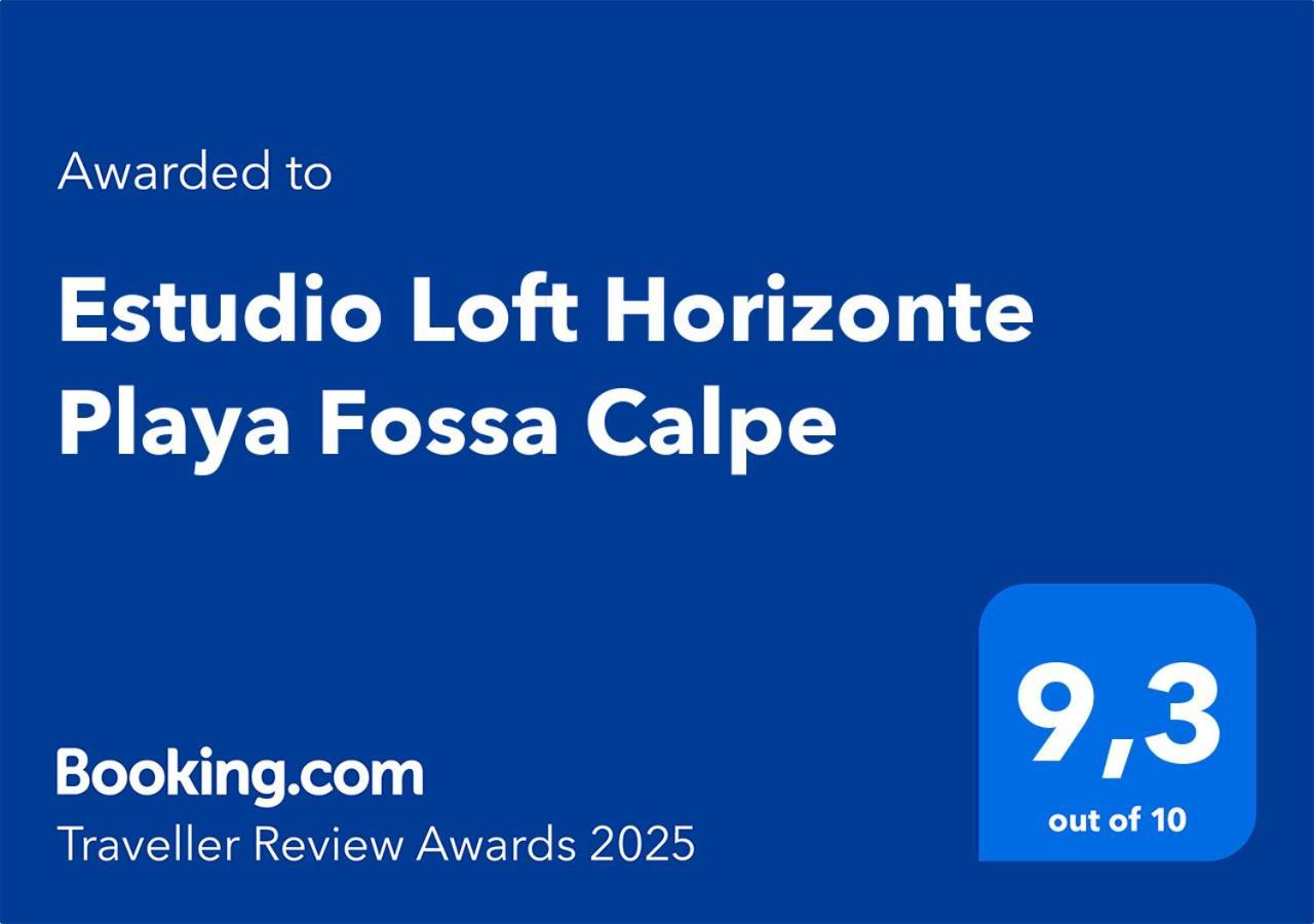 Estudio Loft Horizonte Playa Fossa 칼페 외부 사진